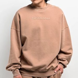 Ninth Hall Fundamentals Logo Chanterelle Men’s Sweatshirt