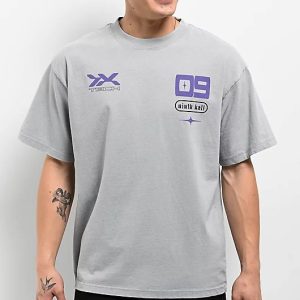 Ninth Hall Import Nights Vintage Grey T-Shirt