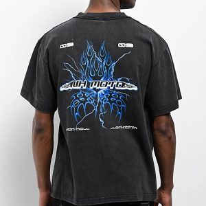 Ninth Hall Race Wash Streetwear T-Shirt